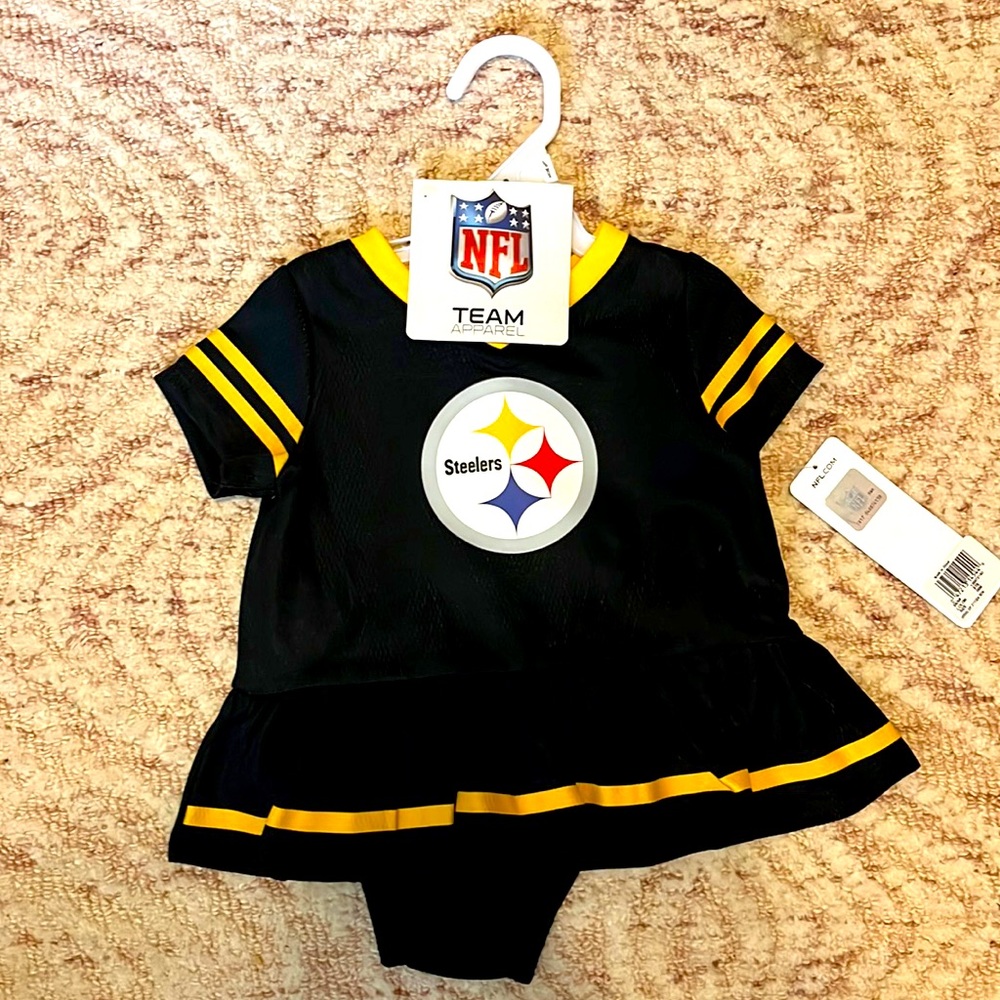 NFL Steelers dress with matching underwear.
